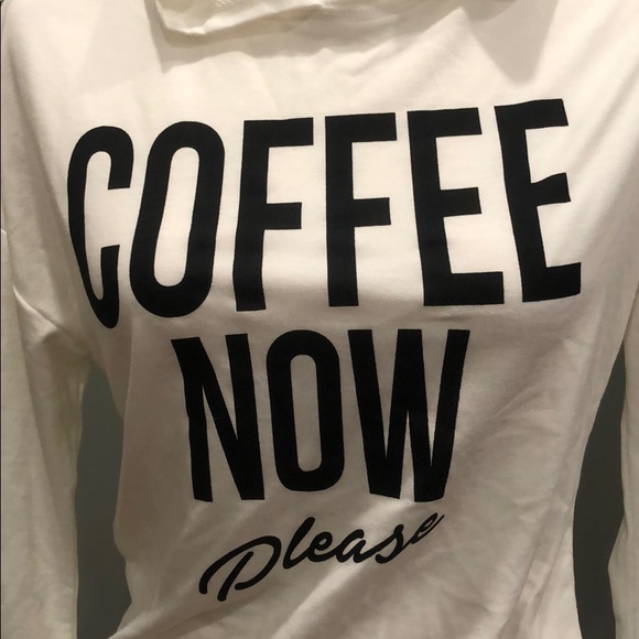 Rebellious One White Coffee Now Please Hoodie - Picture 4 of 6